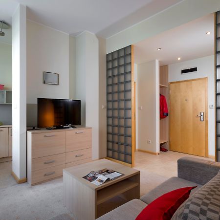 Apartamenty Media Park Varşova Dış mekan fotoğraf