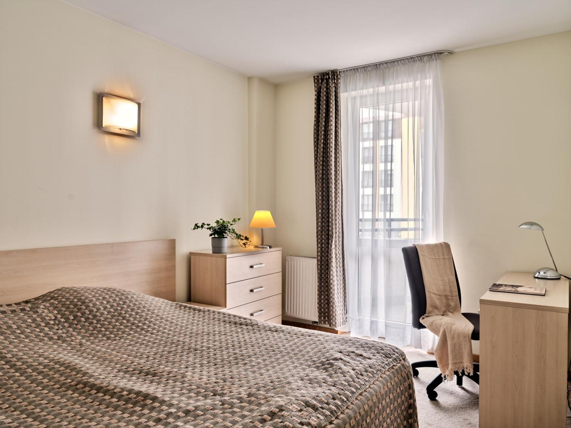 Apartamenty Media Park Varşova Dış mekan fotoğraf