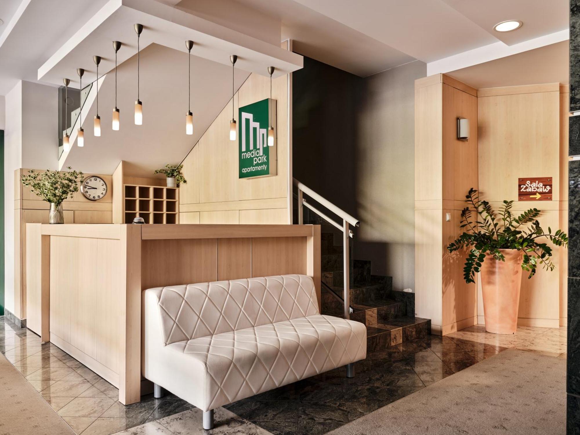 Apartamenty Media Park Varşova Dış mekan fotoğraf