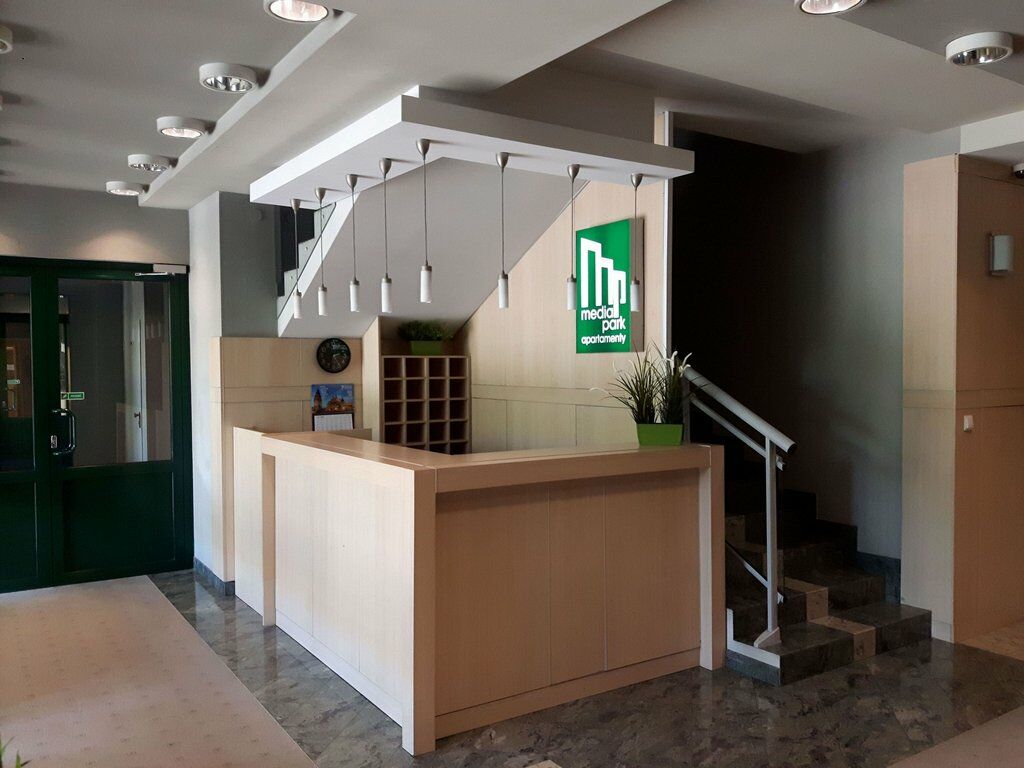 Apartamenty Media Park Varşova Dış mekan fotoğraf